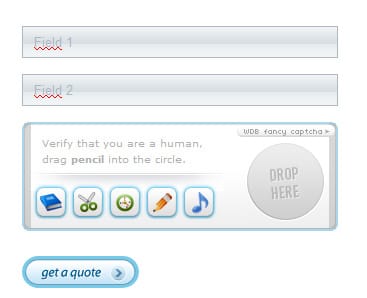 AJAX FANCY CAPTCHA - JQUERY PLUGIN